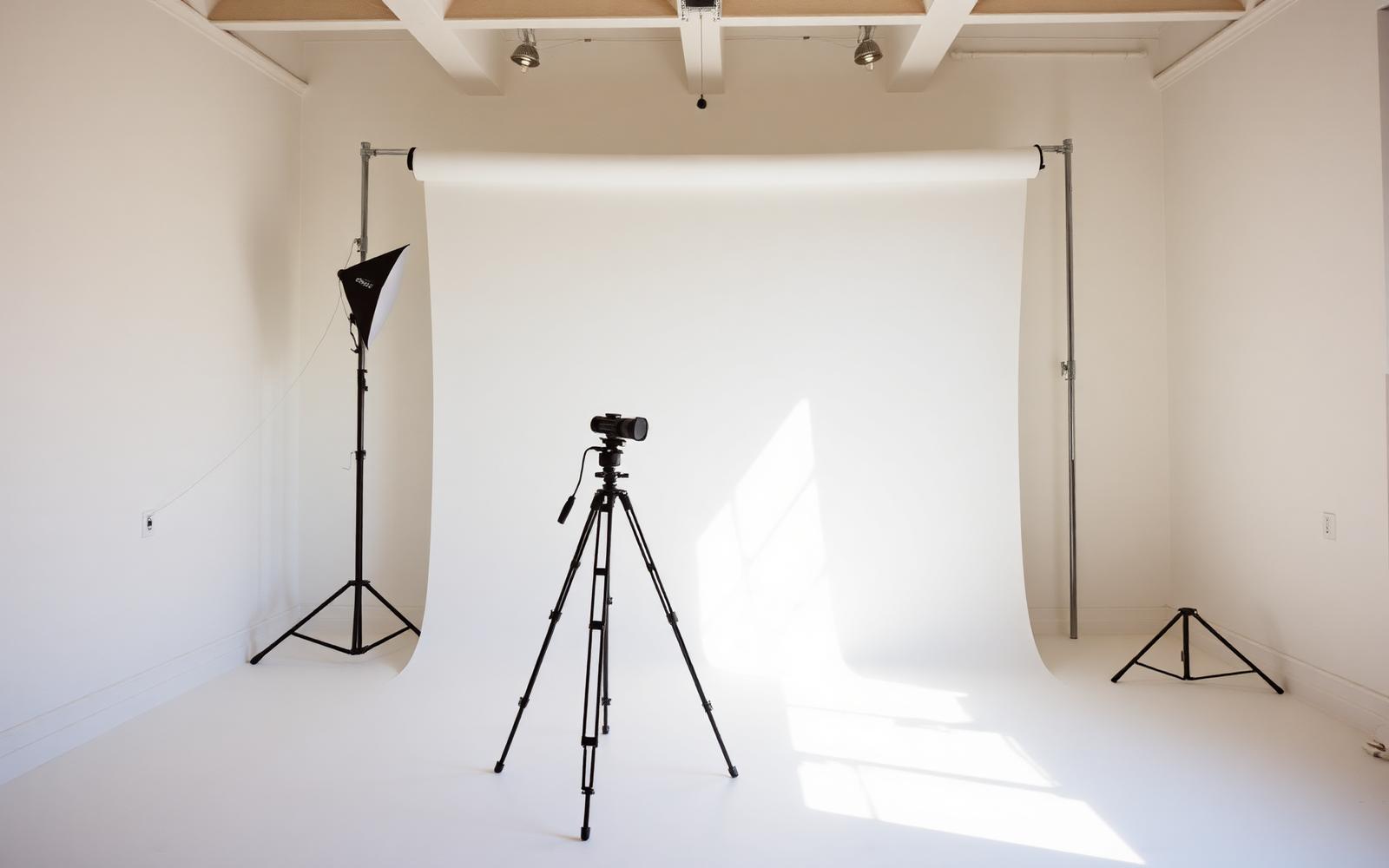 a.10 photo studio with cyclorama and natural light